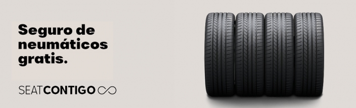 Revisión y seguro de neumáticos gratuitos en Sevilla Motor. SEAT Contigo.