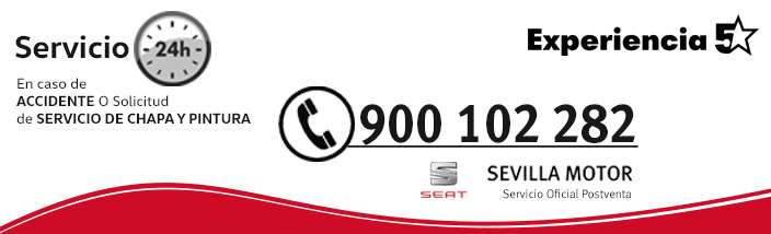 Sevilla Motor lanza un servicio de Asistencia 24 horas