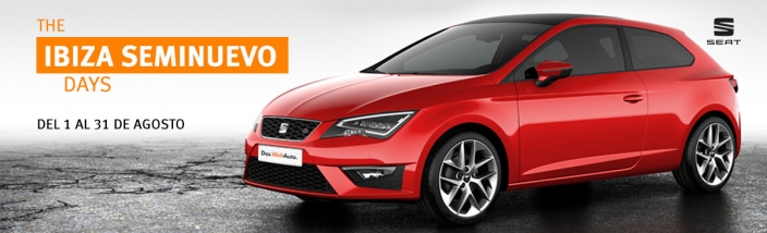 Sevilla Motor amplia liquidación de su stock de Ibiza Seminuevo hasta el 31de agosto