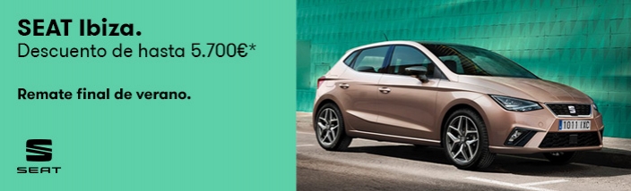 Tu SEAT Ibiza nuevo a precio de Kilómetro Cero con un descuento de hasta 5.700 euros