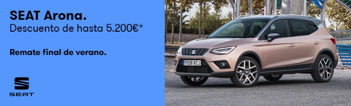 Tu SEAT Arona nuevo a precio de Kilómetro Cero con un descuento de hasta 5.200 euros