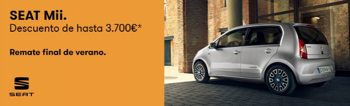 Tu SEAT Mii nuevo a precio de Kilómetro Cero con un descuento de hasta 5.700 euros