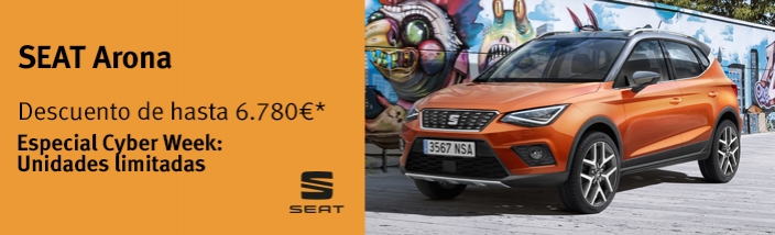 Tu SEAT Arona con un descuento de hasta 6.780 euros